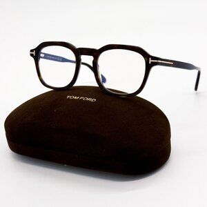 NEW TOM FORD EYEGLASSES TF5836/B 052 DARK HAVANA UNISEX EYEWEAR FT5836/B 052